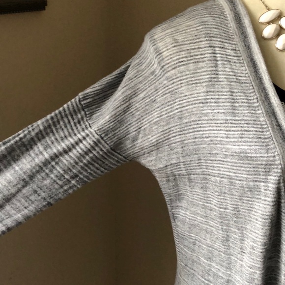 Express 3/4 Sleeve Duster Sweater - Picture 6 of 7